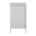 thumbnail image 5 of GZXS 3-Drawer Nightstand with USB & AC Outlets, White Wooden Bedside Table with Storage, Modern End Table for Bedroom, Dorm, Home Office, 18.11"L x 15.55"W x 25.98"H, 5 of 8