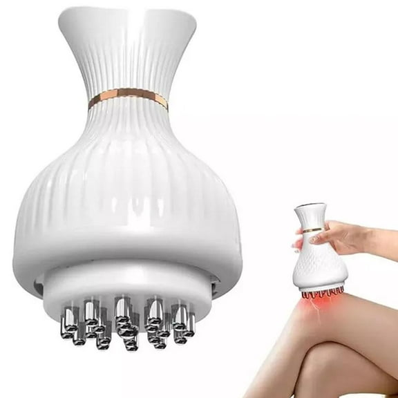 4-in-1 Leg Massager, Cordless Handheld Leg Massager for Women and Men(White)