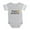 Heather Gray, variant on CafePress - Power Rangers Stacked Logo - Cute Infant Baby Football Bodysuit
