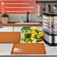 thumbnail image 4 of YOPTOP 4pcs Silicone Dehydrator Mats With Edge  Non-stick Dehydrator Sheets  Multifunctional Dehydrator Trays With Silicone Scraper  Dishwasher Safe For Making Fruit Leather Vegetables  K,Icon Kit, 4 of 7