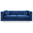 thumbnail image 5 of Glory Furniture Delray Sofa in Navy Blue Color, 5 of 7