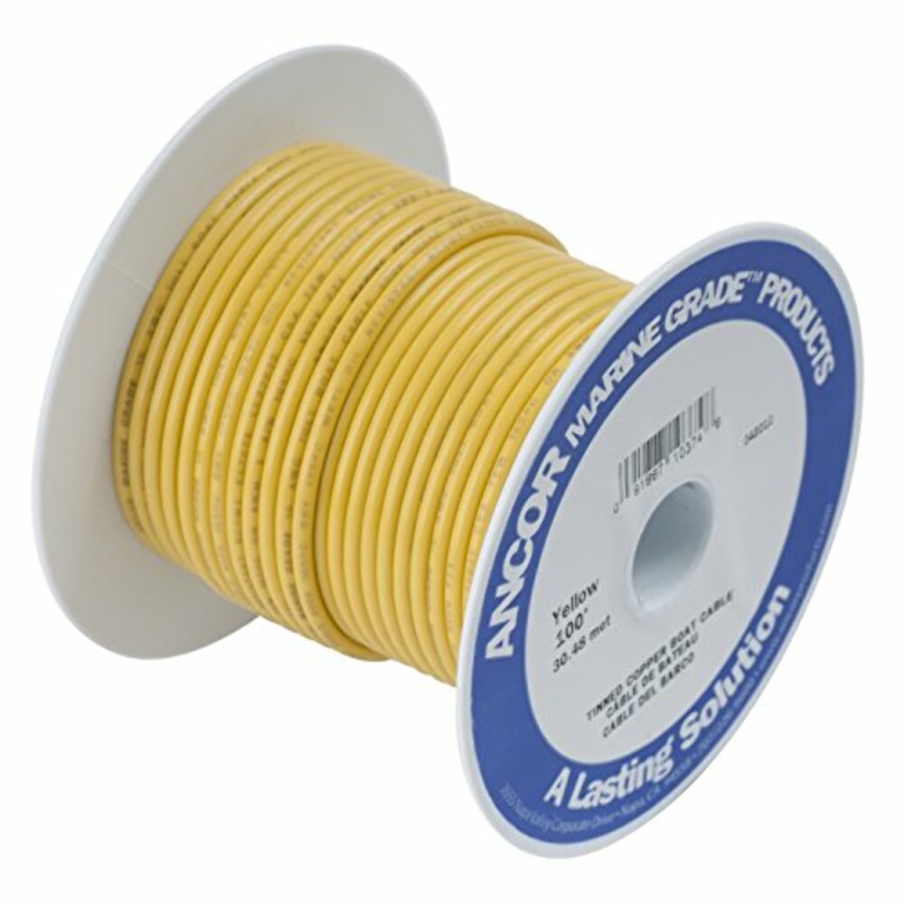 Ancor 103010 Power Products Tinned Copper Wire, 16 AWG (1mm2), Yellow, 100 ft. - image 2 of 6
