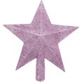 thumbnail image 1 of 2 x Estrellas de purpurina para árbol de Navidad-20cm-Decoración árbol de Navidad-rosa, 1 of 5