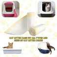 thumbnail image 5 of Qweryboo 50PCS Cat Litter Box Liners with Drawstring, 37'' x 18'' Large Litter Box Liner, Heavy Duty Kitty Litter Bags Liners,1.2 Mils Thicken Drawstring Bags for Cats Kitties Litter Box, 5 of 7