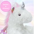 thumbnail image 2 of Winged Unicorn Stuffed Animal Plush Peekaboo Rainbow Pony Gift for Girls Aria, 2 of 5
