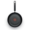 Black Dishwasher Drawer - T-fal, Advanced with Titanium Advanced Nonstick, C56102, Metal Utensil Safe, Dishwasher Safe Cookware, 8