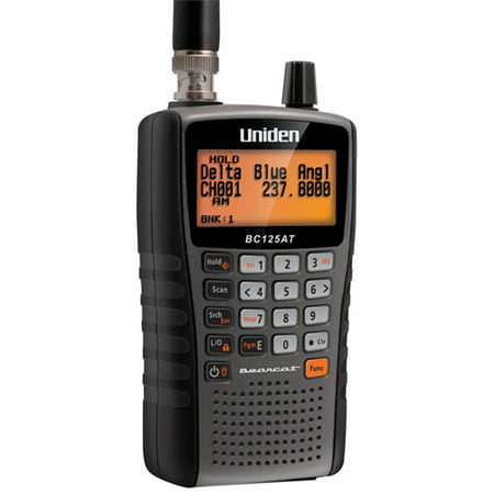 Refurbished Uniden Bearcat BC125AT Handheld Scanner with BNC Connector
