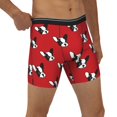 thumbnail image 5 of Sigee Bulldog Red for Men's Boxer Briefs,Moisture Wicking and Breathable XX-Large, 5 of 9