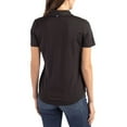 thumbnail image 2 of Women's Cutter & Buck Black Santa Clara Broncos Coastline Epic Comfort Eco Recycled Polo, 2 of 2