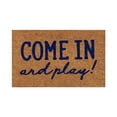 thumbnail image 1 of Tapis de Sol Paillasson d'Été Extérieur Intérieur Tapis de Bienvenue Robuste pour Usage Intérieur et Extérieur, Porte d'Entrée, Ferme, Porche Extérieur, Entrée et Patio, 1 of 5