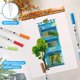 thumbnail image 4 of Juego de rotuladores Markers ZSCM de 100 colores con punta doble con pincel, 4 of 6