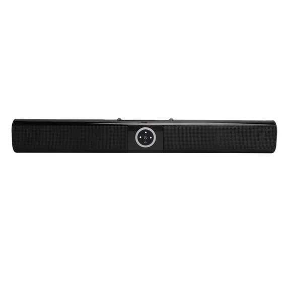 Riousery BS-20 Bluetooth HIFI Soundbar Subwoofer Speaker RGB Lights 4x5W Wireless Home Theater (22.44 inches / 57 cm)