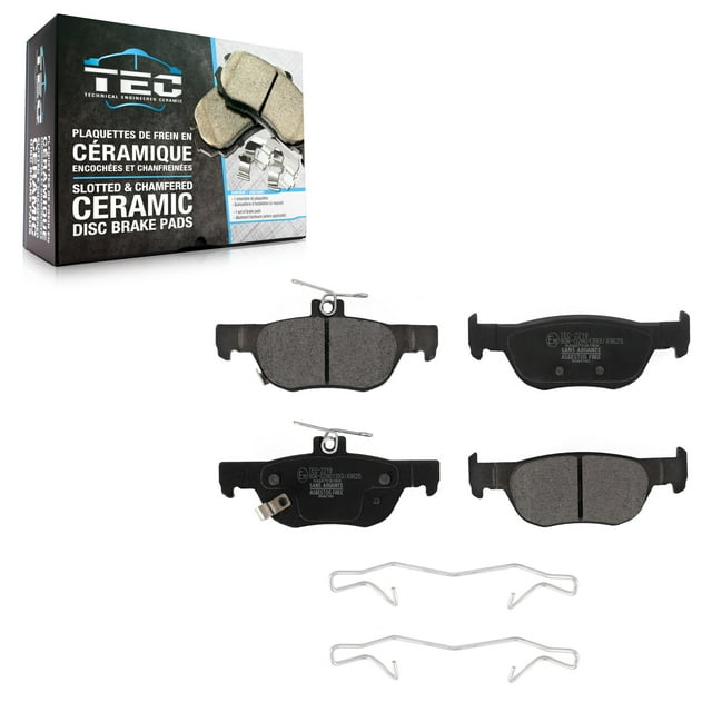 TEC Rear Ceramic Disc Brake Pads TEC-2219 for Car Mazda 3 CX-30 Sport MX-30 EV