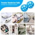 thumbnail image 5 of SCENTORINI 6 Pack Shoe Deodorizer Balls, Linen Scent Shoe Odor Elimination, Air Freshness Balls for Sneakers Gym, Wardrobe, Cars, 5 of 8