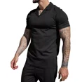thumbnail image 2 of Conjuntos Short Hombre Playera Tipo Polo Traje Moda Casual, 2 of 7