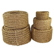 SGT KNOTS Twisted Manila Rope 1/4", 5/16", 3/8", 1/2", 5/8", 3/4", 1", 1.25", 1.5", 2", 3" x Several Lengths (5/16"x25')