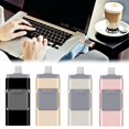 thumbnail image 2 of Clé USB 4 en 1 3.0 pour iPhone/Android OTG Type 32128 Go L3D1, 2 of 9