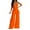 Orange, variant on Women's Stylish Solid Color Long Pants Jumpsuit Elegant Casual Wear For Everyday Fashion Wide Leg Rompers for Women All Romper for Women for Party Workout Pantsuit plus Size Romper High Waist Rompers