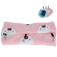 thumbnail image 3 of Soft Plush Hamster Tunnelwith Multifunction Sleeping Bag for Small Pet Rest and Play, Easy to Install, 3 of 7