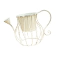 thumbnail image 4 of Maceta con forma de regadera, bonita y versátil, para decoración de jardín. Blanco, 4 of 9