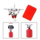 thumbnail image 3 of de plegable para , quemador dividido, utensilios de cocina de campamento ligera de encendido piezoeléctrico para rojo Baoblaze Estufa de gas de campamento, 3 of 8
