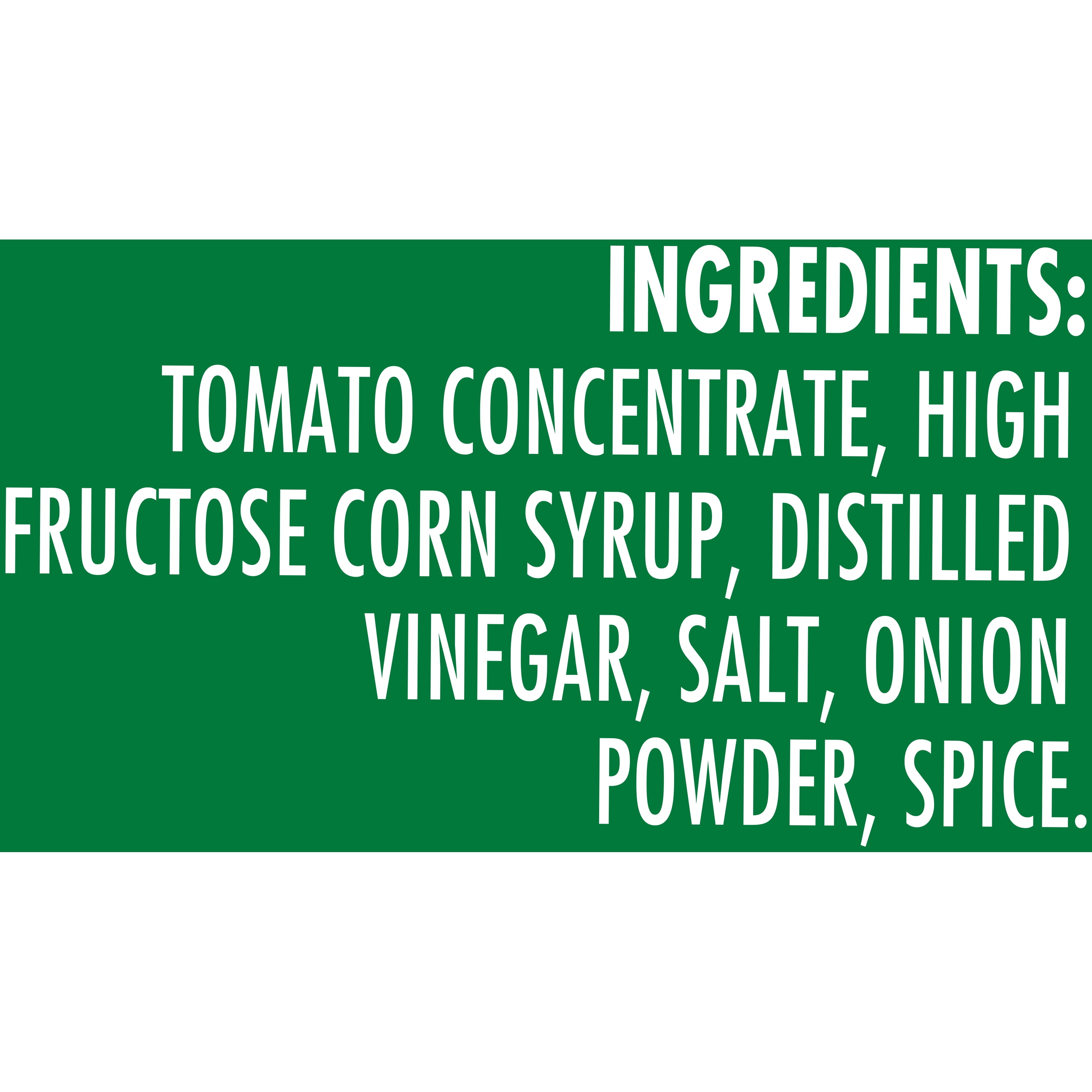 Del Monte Tomato Ketchup, 24 oz, Peanut Free, Shelf Stable, Plastic Bottle