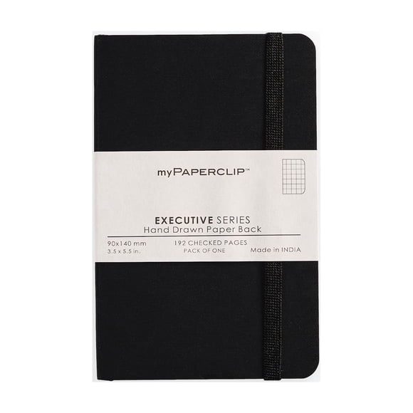 Cuaderno myPAPERCLIP Executive de 192 páginas, 9 x 14 cm