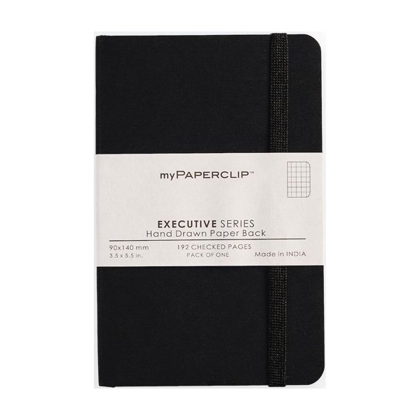 Cuaderno myPAPERCLIP Executive de 192 páginas, 9 x 14 cm