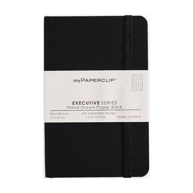 Cuaderno myPAPERCLIP Executive de 192 páginas, 9 x 14 cm