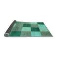thumbnail image 2 of Ahgly Company Indoor Rectangle Abstract Light Blue Contemporary Area Rugs, 3' x 5', 2 of 4