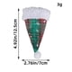 thumbnail image 2 of 6pc Christmas Sequin Knife And Fork Set Mini Christmas Hat Knife And Fork Decoration Desktop Christmas Ornaments, 2 of 3