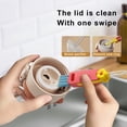 thumbnail image 4 of sunsanly 3-in-1 Cup Lid Cleaning Brush Stiff Bristle Design Multifunctional Bottle Gap Cleaning Brush Portable Cup Lid Cleaner, 4 of 8