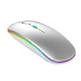 thumbnail image 1 of Ratón inalámbrico recargable, silencioso, 2,4 GHz, 3200 DPI con LED RGB, 1 of 5