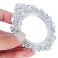 thumbnail image 5 of Tineasur Silver Vintage Oval Mini Photo Frames 12pcs Resin Tabletop Display for Photography and DIY Projects, 5 of 7