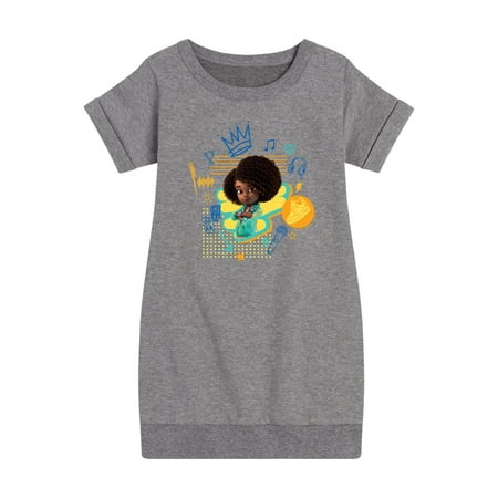 

Karma s World - Crown - Toddler And Youth Girls Fleece Dress
