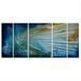 thumbnail image 2 of All My Walls 'Fluid Rigidity' by Megan Duncanson 5 Piece Graphic Art Plaque Set, 2 of 4