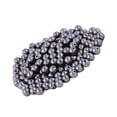 thumbnail image 1 of Ounissouiy Cuentas espaciadoras de 200 Uds., sin costuras, superficie galvanizada de 4mm, suministros para manualidades, accesorios DIY para , Type1 NO1, 1 of 6