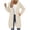 Beige, variant on Women's Zip Up Hoodie Long Jacket, Long Sleeve Casual Open Front Hooded Coat with Pockets,Size S-5XL
