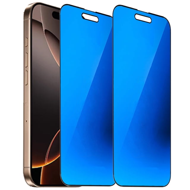 Protector de pantalla BWEDXEZ Anti-Blue Privacy para iPhone 16 Pro Max