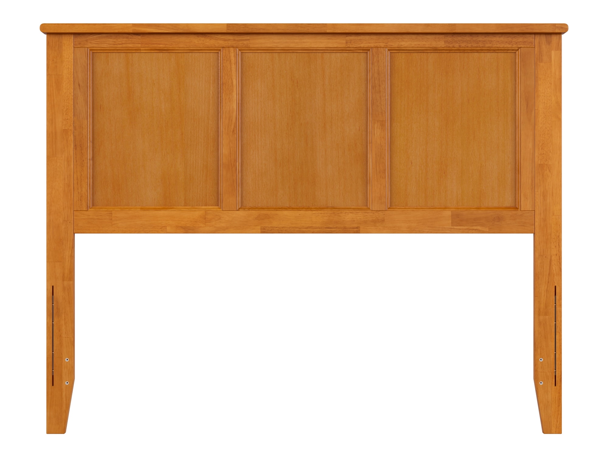 AFI Madison Full Solid Wood Panel Headboard, Light Toffee