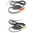 thumbnail image 2 of 2pcs Backup Camera Transmitter Rearview Receiver 2.4G Wireless DC12V Car Modification Replacement, 2 of 5