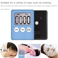 thumbnail image 3 of Bearachild Temporizador digital de cocina Cocinar Estudiar Reloj de cuenta regresiva Pantalla LCD Alarma Gadget de cocina, Azul Type3 NO3 Bearachild HA001330-05, 3 of 6