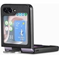 thumbnail image 6 of for Samsung Galaxy Z Flip 5 Case, PU Leather Protective Cover with Ring Flip Phone Case Samsung Galaxy Z Flip5 ZH Black, 6 of 18