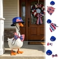 thumbnail image 3 of Porch Goose Outfits, Independence Day Holiday Goose Costume 4th of July Goose Clothes for 23" Cement Goose Yard Garden Outdoor Decor, 3 of 6