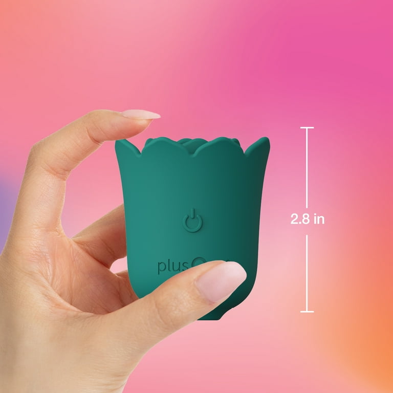 NEW! plusOne Pulsing Succulent Arouser with Storage Pot, 10 Unique Settings  - Walmart.com
