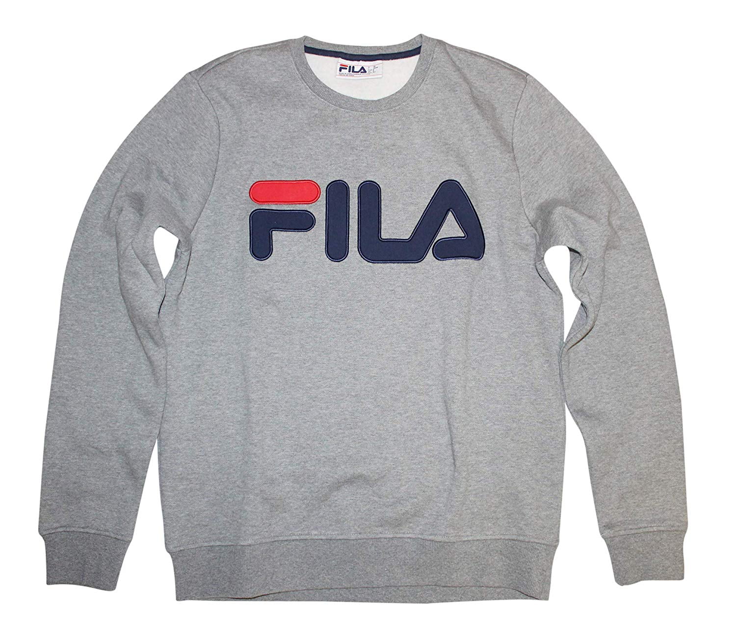 fila box logo crew sweatshirt