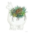 thumbnail image 2 of Jacobs, Cindy 15x18 Gold Ornate Wood Framed with Double Matting Museum Art Print Titled - Proud Llama Pot II, 2 of 4