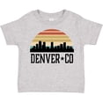 thumbnail image 3 of Inktastic Denver Colorado Skyline Vintage Boys or Girls Toddler T-Shirt, 3 of 5