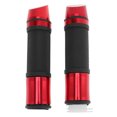 thumbnail image 1 of Kit de cubiertas para manillares de motocicleta Unique Bargains 7/8" 22mm 15/16" 24mm, agarre de aluminio y goma antideslizante para motocicleta, scooter, bicicleta y ATV, color rojo, 1 set, 1 of 1