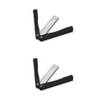 thumbnail image 2 of Guardoinrt Sharpener Portable Folding Pocket Sharpening Stone Kitchen Handheld Whetstone Grinding Tools Gadgets for Hiking Black 2Set, 2 of 6